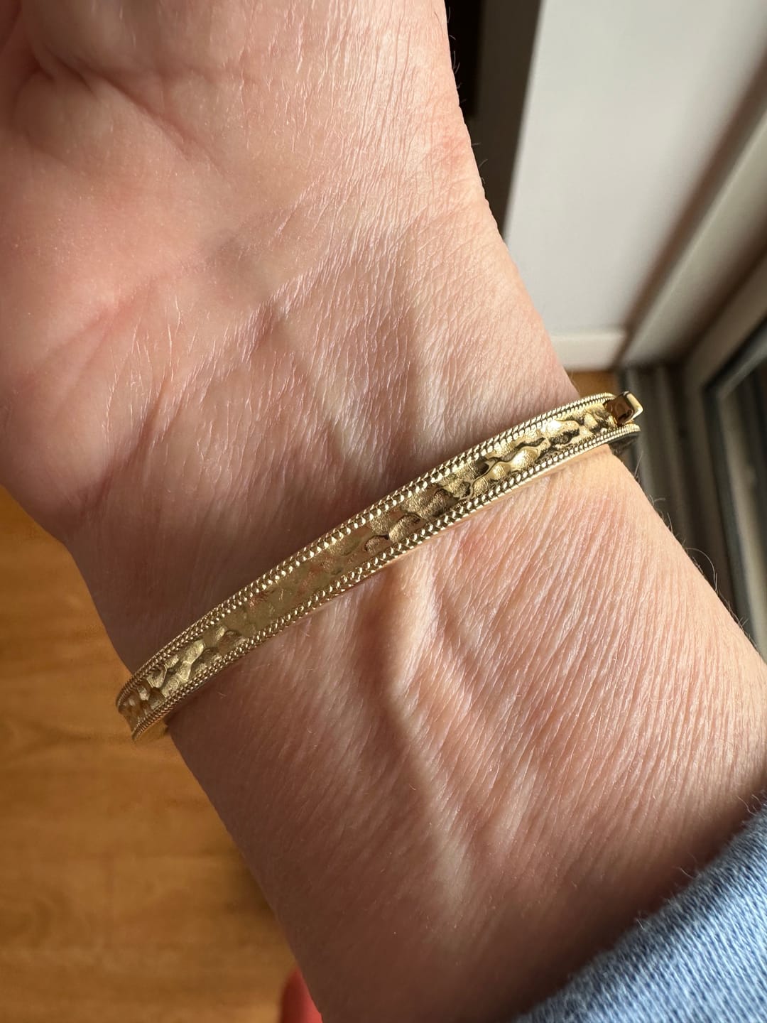 Customer photo review of Regalia Bangle