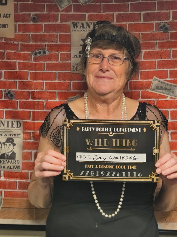 Customer photo review of 1920s Murder Mystery Game Kit