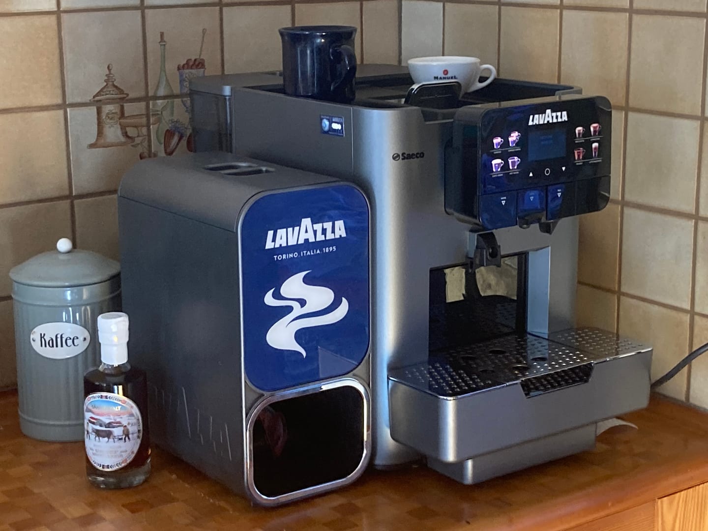 Customer photo review of CAFFÈ Crema Lungo 100% Arabica LAVAZZA BLUE 100 Kapseln (BL4087)