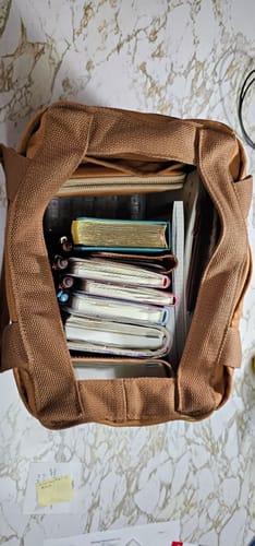 Customer photo review of Soolla® Studio Bag, Cinnamon