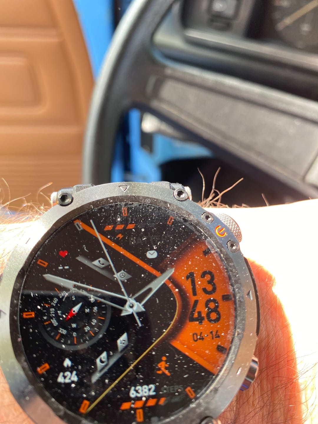 Customer photo review of STONE – Die stabilste Smartwatch mit 21+ Tagen Akkulaufzeit