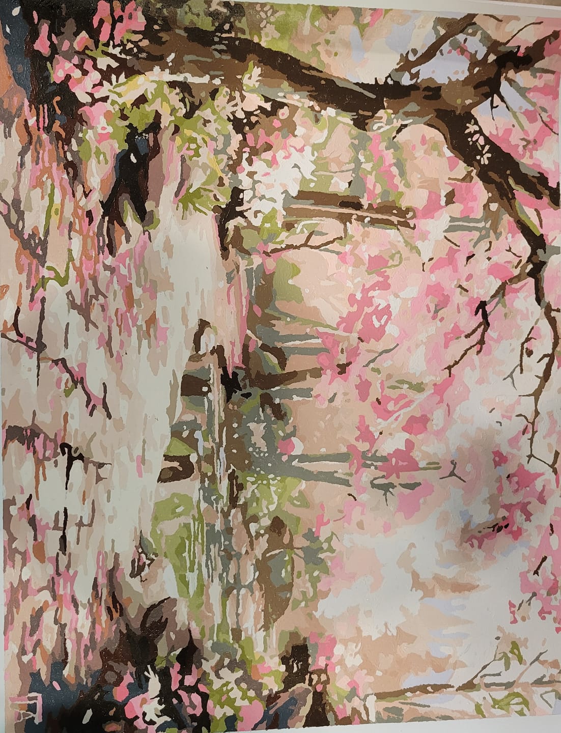 Customer photo review of Serene Sakura Stone Path