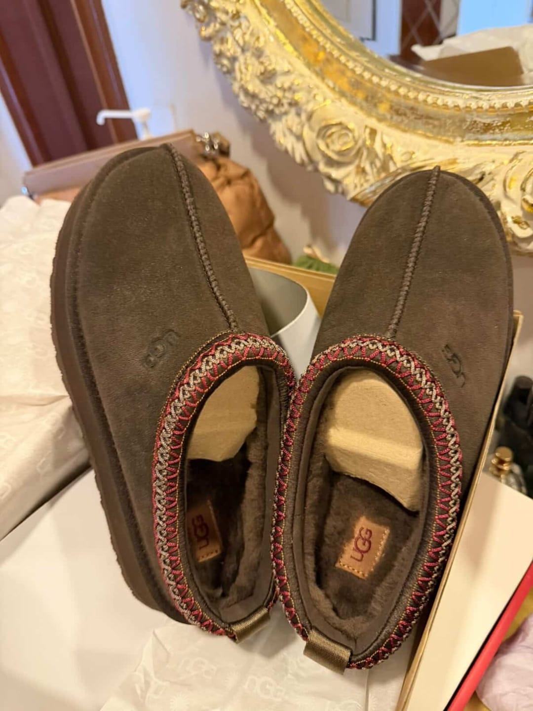 Customer photo review of UGG Women's Tazz II Dusted Cocoa