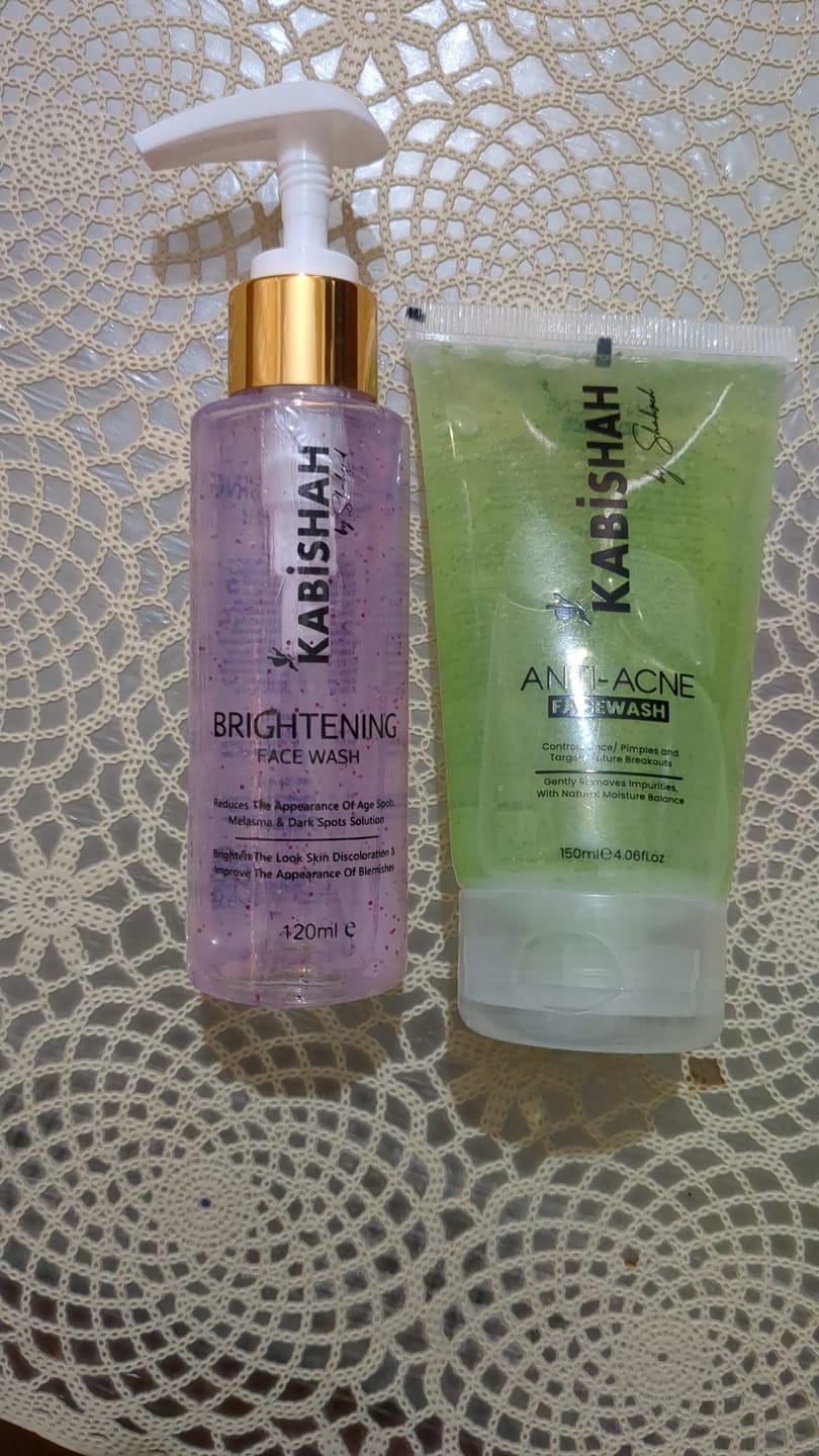 Customer photo review of Anti Acne Facewash 150ml
