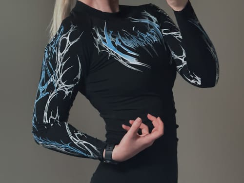 Customer photo review of Void Tech™ Prototype X Longsleeve Compression [FROST]
