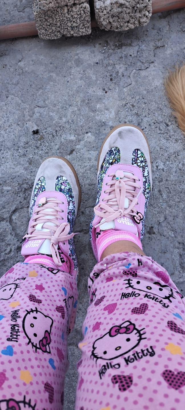 Customer photo review of Tenis HK Print Ceriani