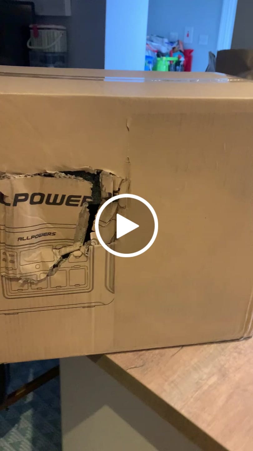 Customer video review of ALLPOWERS R1500 LITE Portable Power Station 1600W 1056Wh | UK Plug