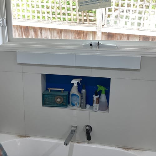 Customer photo review of Wall Mounted Drying Rack - Foldable Indoor and Outdoor Drying Rack