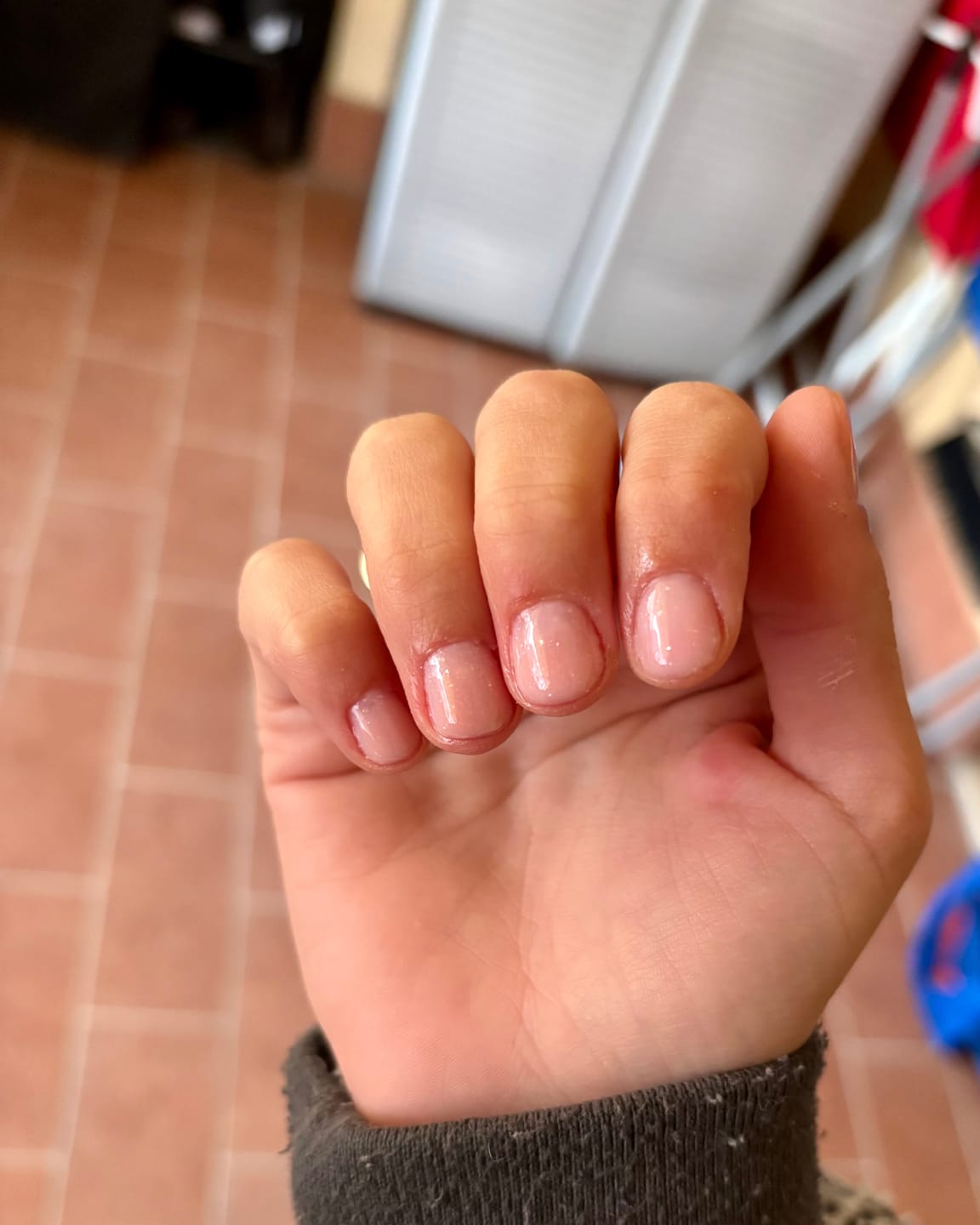 Customer photo review of Smalto Semipermanente LCI -  Sabbia rosata glitter - Rosa