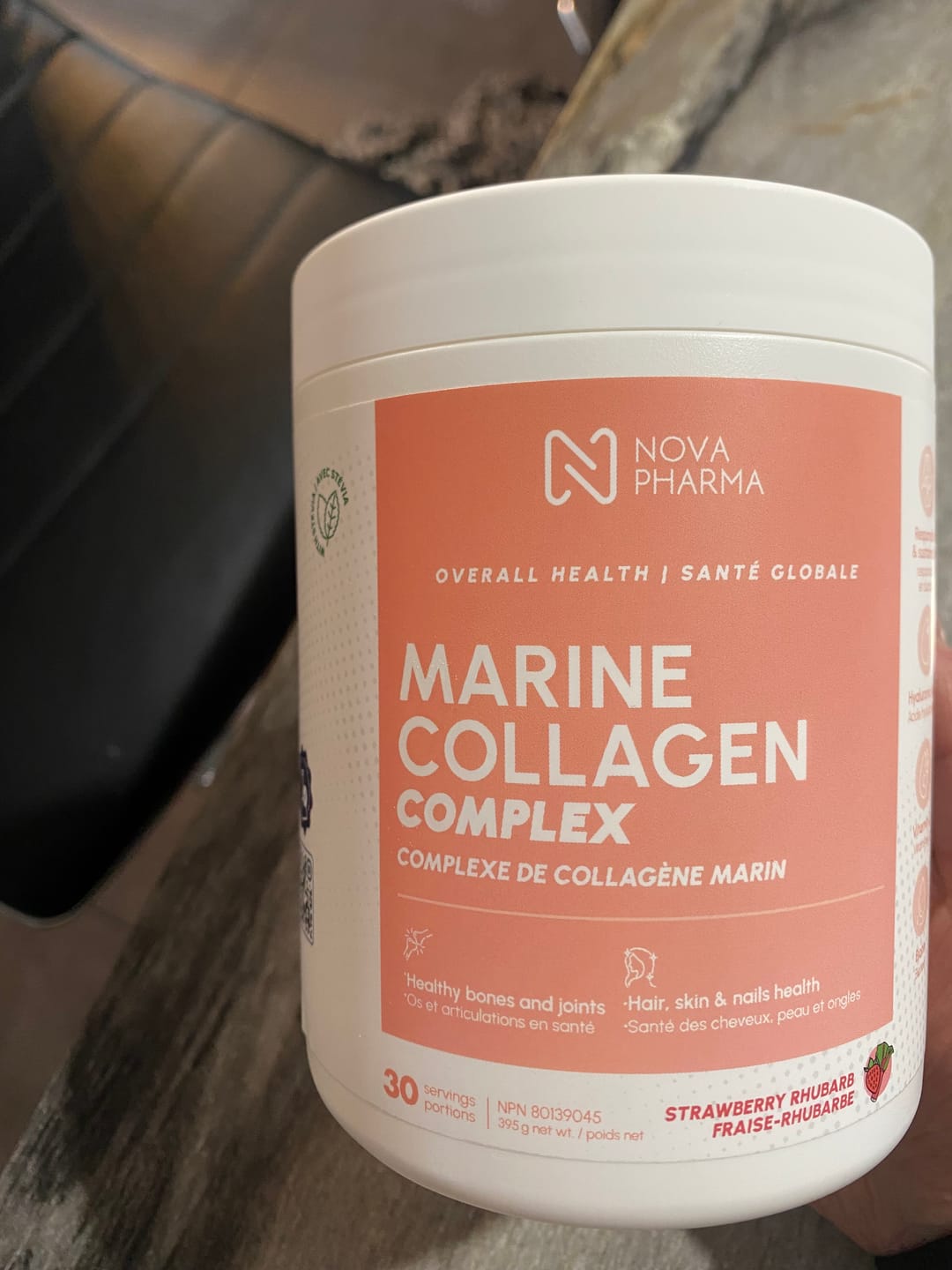 Customer photo review of Nova Pharma - Collagène Marin - 375g