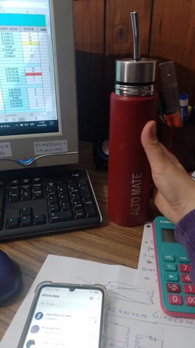 Customer photo review of ALTO MATE® - Acero Inoxidable