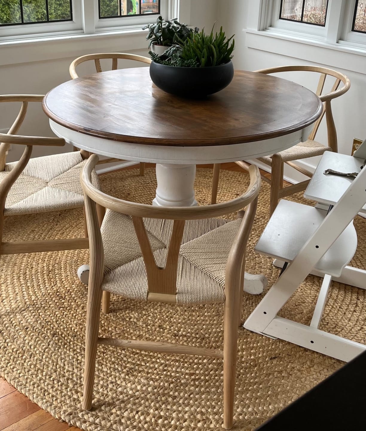 Customer photo review of Wishbone Chairs