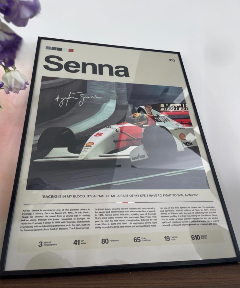 Customer photo review of Ayrton Senna - McLaren