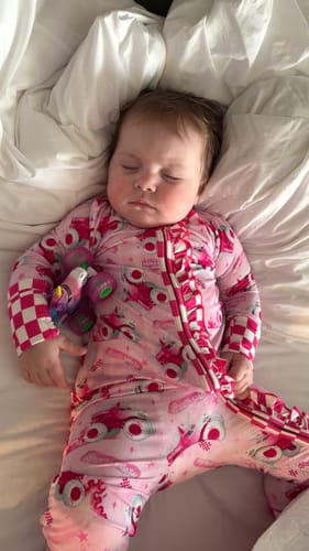 Customer photo review of Magical Mayhem Ruffle Zippy
