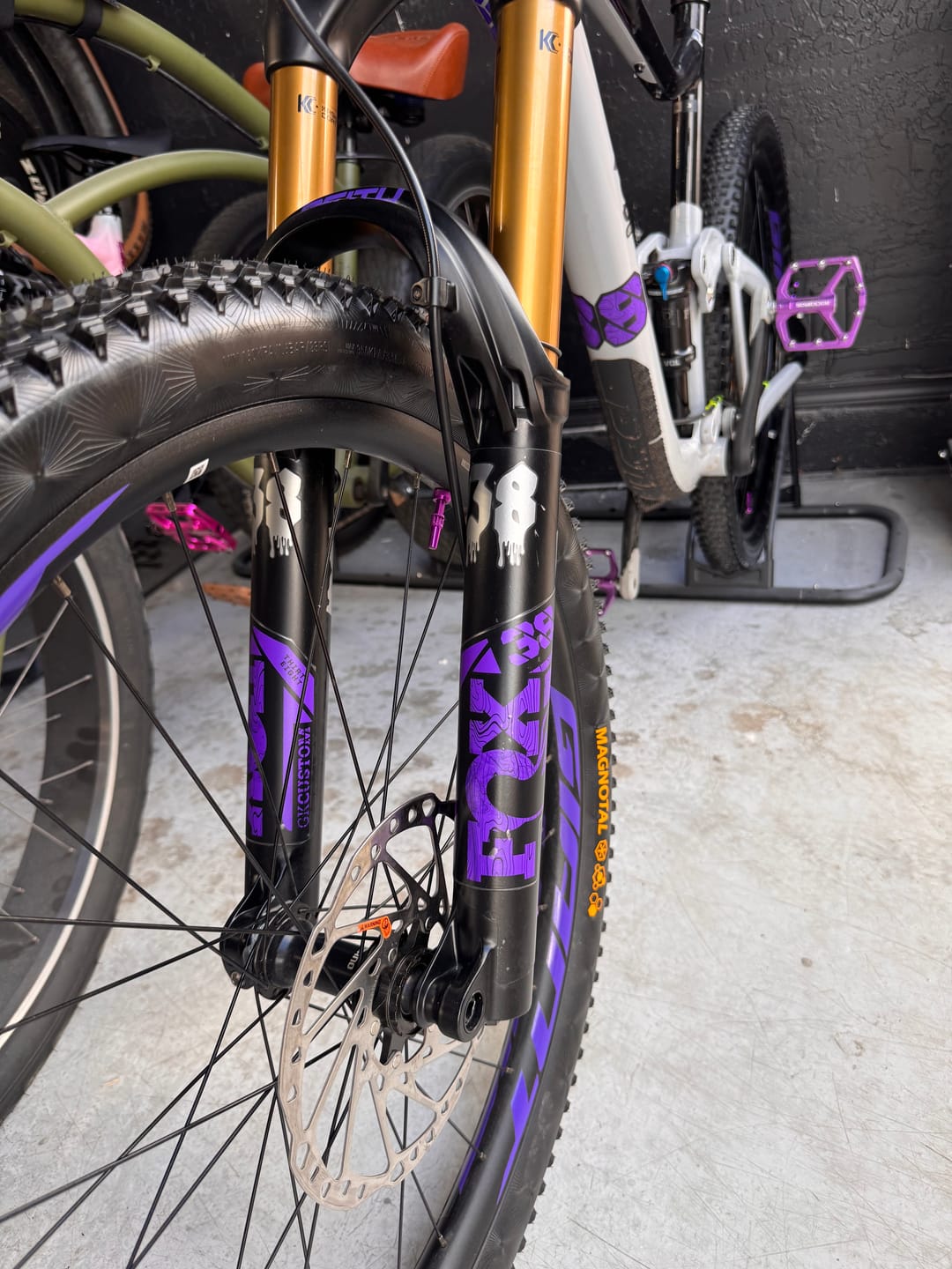 Customer photo review of Custom Fox 38 Decal