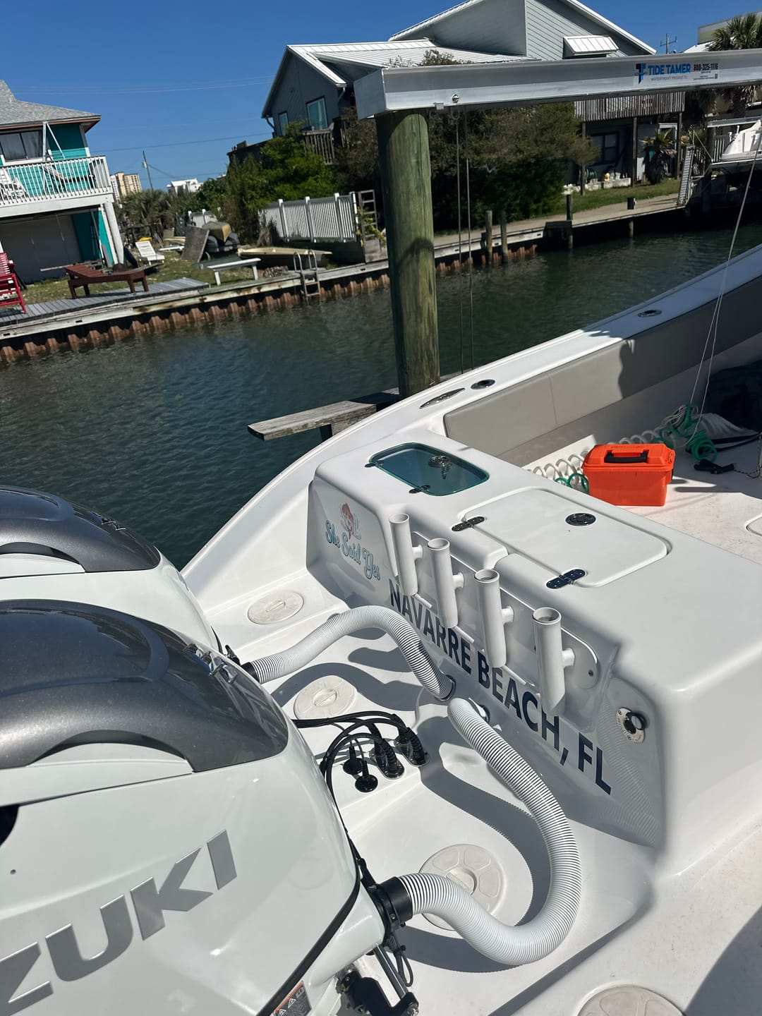 Customer photo review of Boat Logo Decal