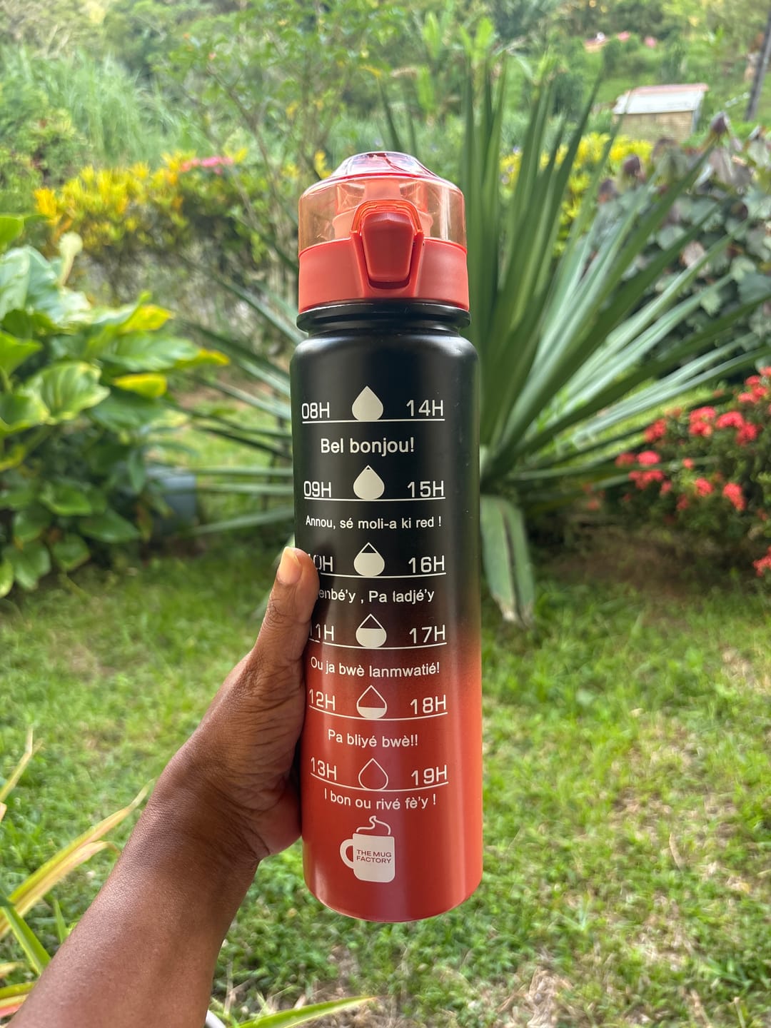 Customer photo review of Couvercle Tasty Bottle