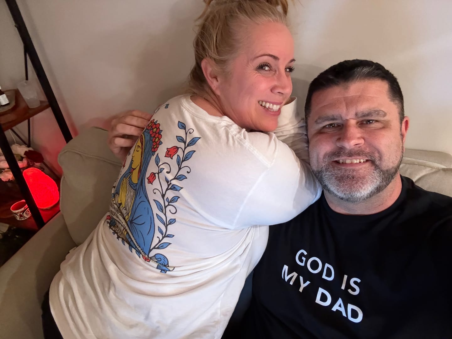 Customer photo review of Blessed Is She Unisex Long Sleeve Tee