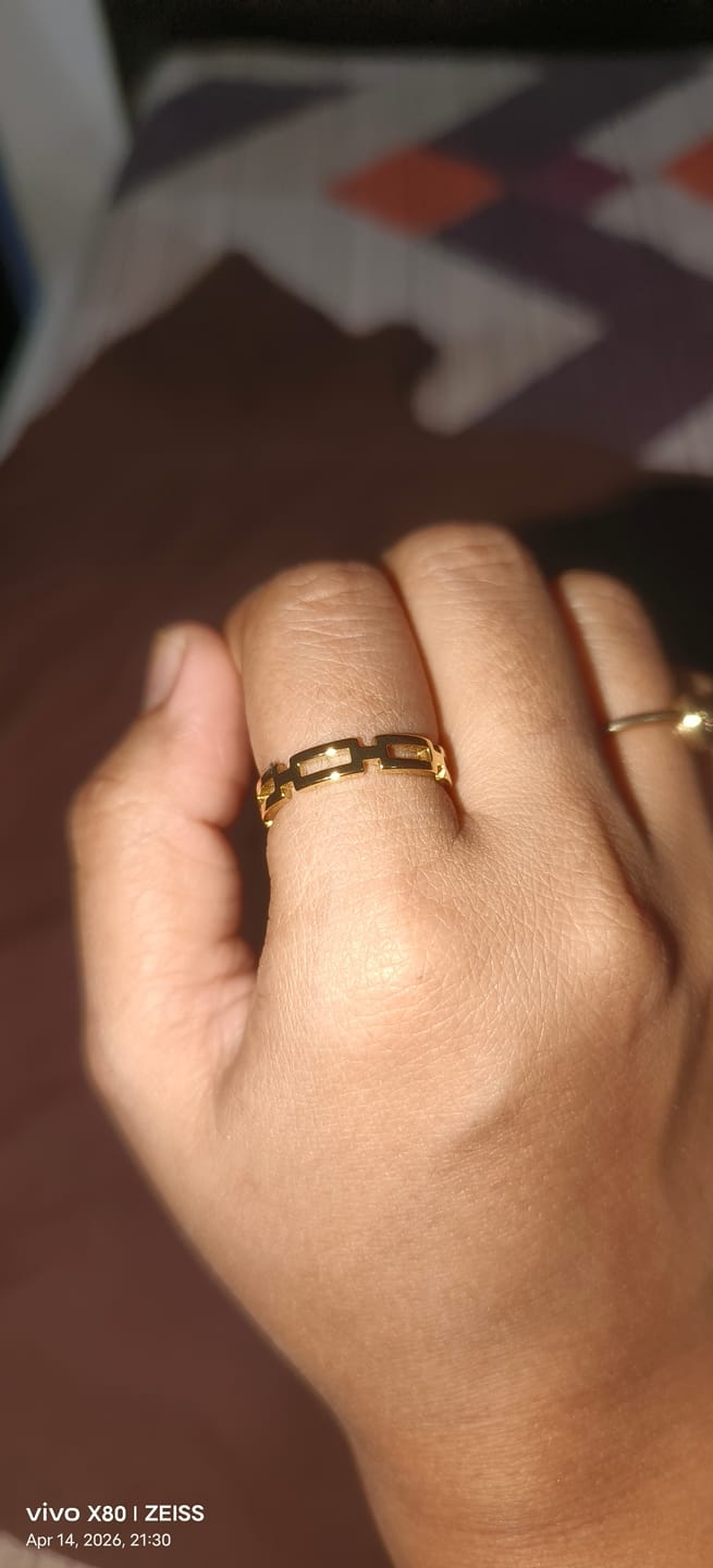 Customer photo review of Geo Link Gold Band