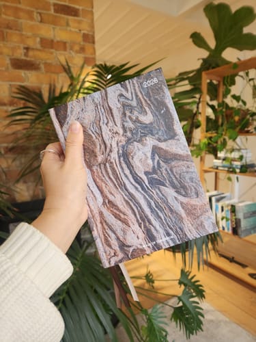 Customer photo review of 2026 A5 Daily Diary - Graphic