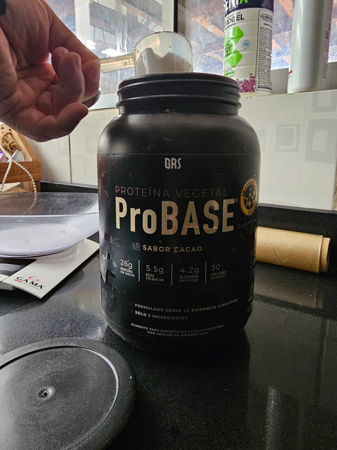 Customer photo review of Proteína ProBASE Cacao