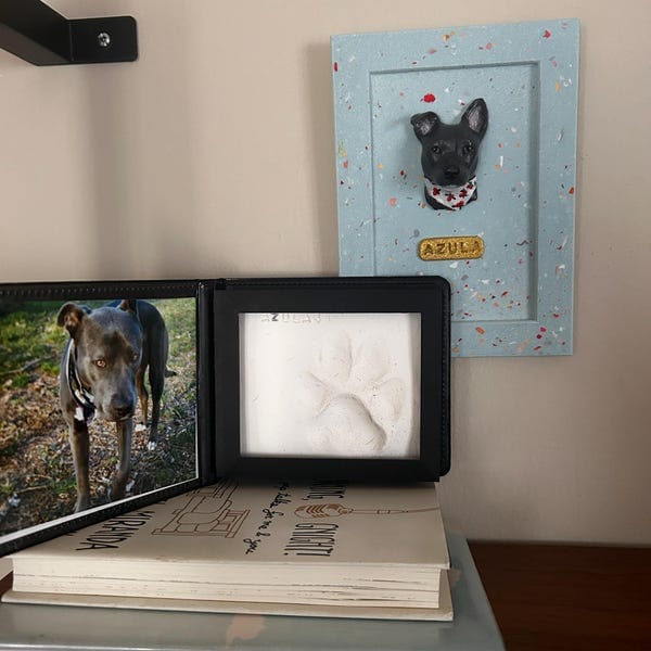 Customer photo review of Personalized Custom Pet Keychain/Magnet