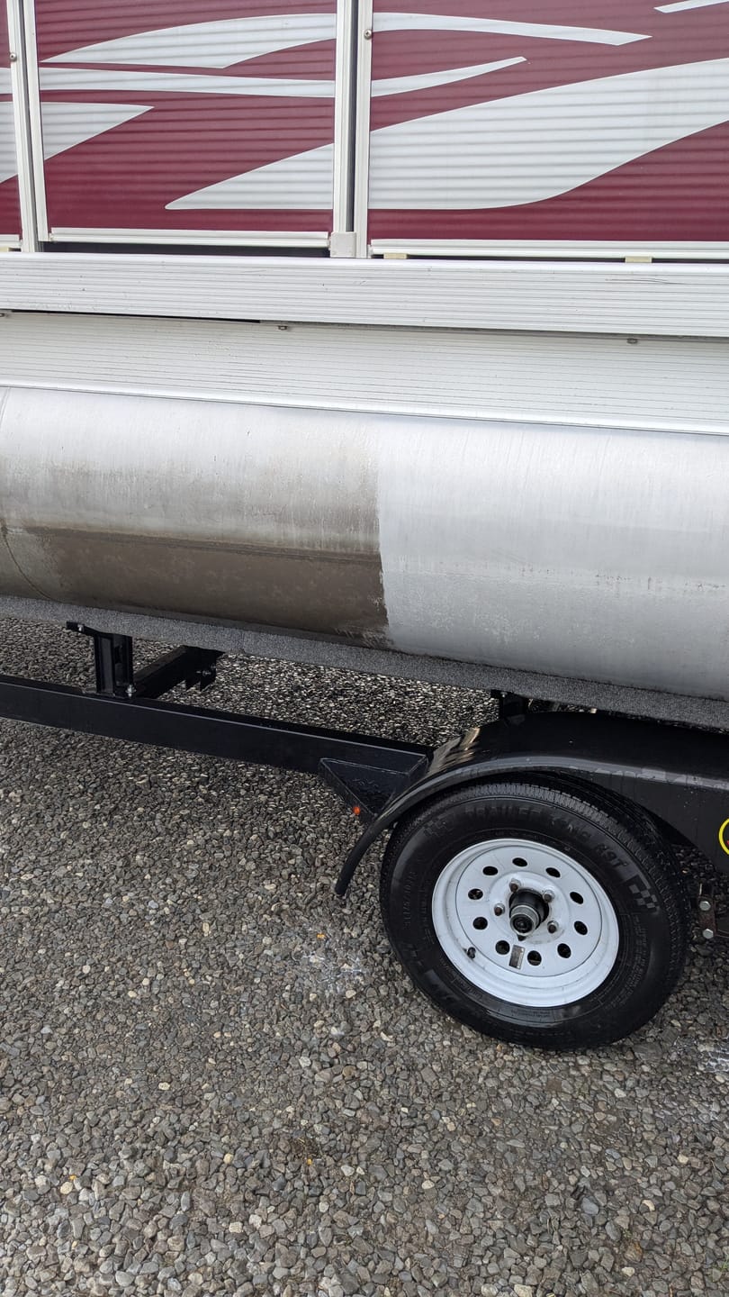 Customer photo review of Acid Machine Clean: All Purpose Acid Cleaner for Vehicles, Boats, RVs & Equipment