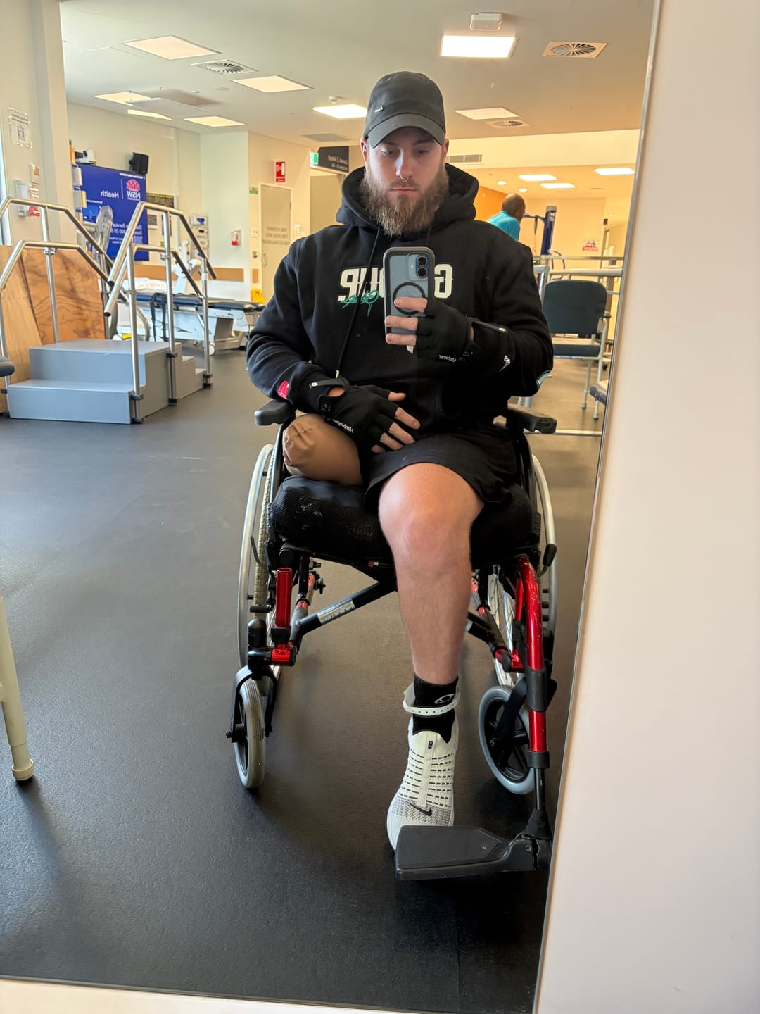 Customer photo review of Geedup x Foot Locker Play For Keeps Hoodie "Black Turbo Green"