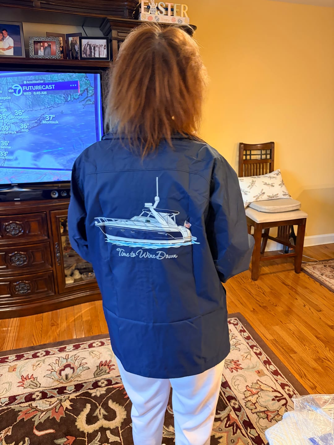 Customer photo review of Custom Columbia Glennaker Lake™ II Rain Jacket