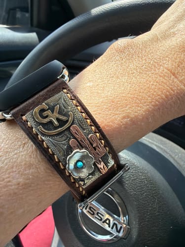 Customer photo review of Custom Watch Band