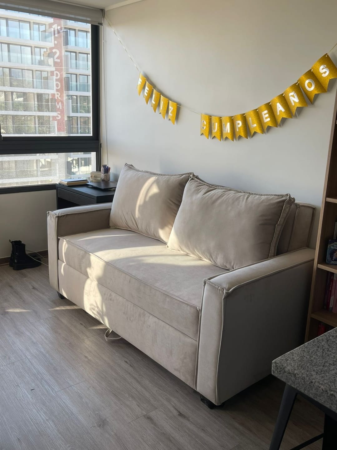 Customer photo review of Sofá Cama Mónaco Cojines Grandes