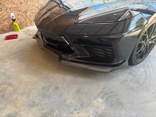 Customer photo review of Corvette C8 Stingray DRY CARBON FIBER Door Garnish