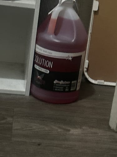 Customer photo review of Solution - Gallon