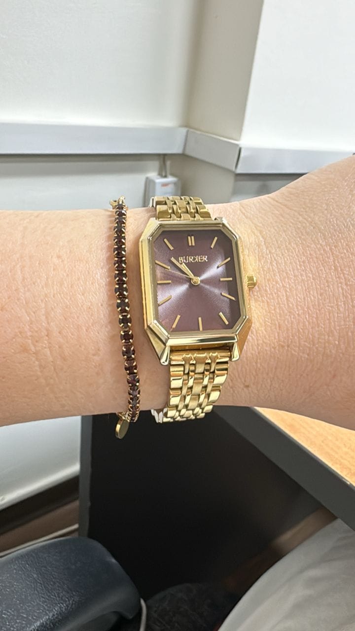 Customer photo review of Isabell Gold Brown
