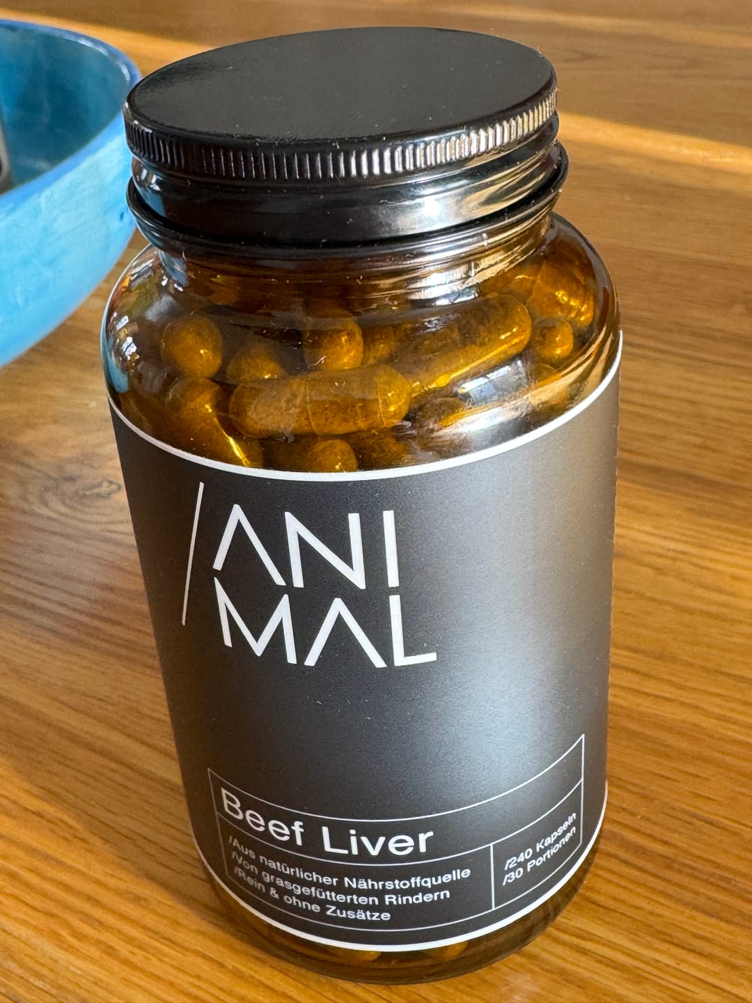 Customer photo review of Rinderleber Kapseln - Grass Fed Beef Liver