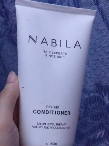 Customer photo review of NABILA Daily Use Shampoo | 200ml