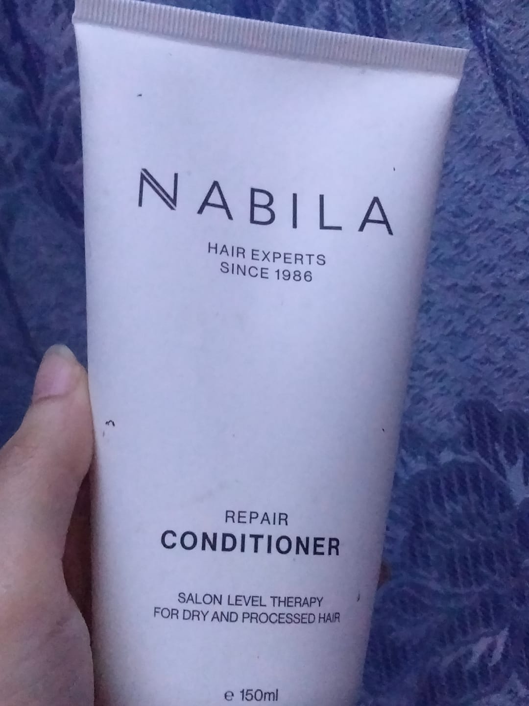 Customer photo review of NABILA Daily Use Shampoo | 200ml