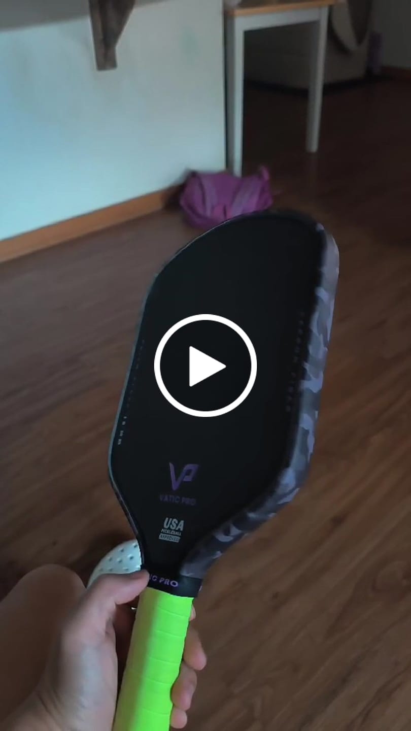 Customer video review of Blackout Camo Edge Tape (3 pack) - Pickleball Paddle Edge Tape