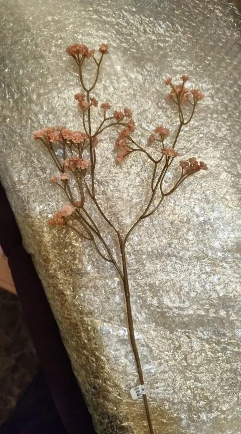 Customer photo review of 62CM Artificial Gypsophila Bouquet – Soft Rubber Baby’s Breath Faux Flowers, Autumn Color Silk Arrangement for Wedding, Home & Event Decor (6 Colors)
