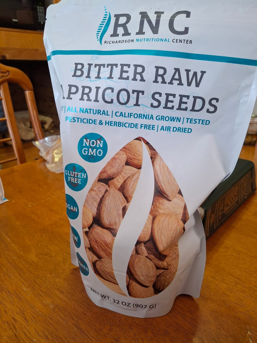 Customer photo review of Bitter Apricot Seeds