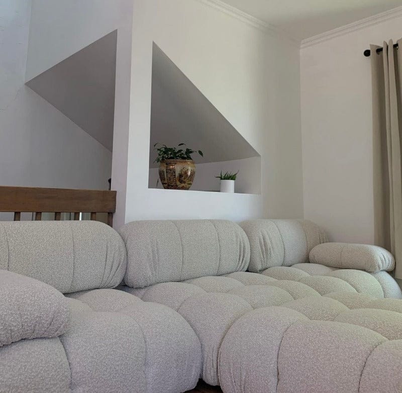 Customer photo review of Bellivano2 sofa options