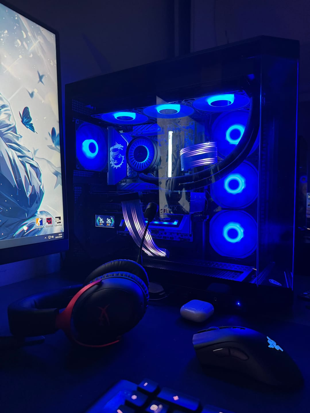 Customer photo review of AsiaHorse Aurora Learn PSU Cable Cover