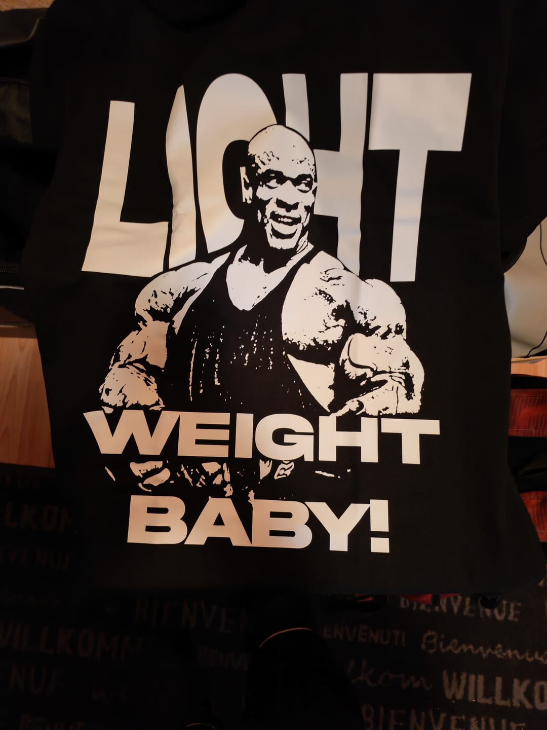 Customer photo review of Light weight baby (Backprint) Shirt