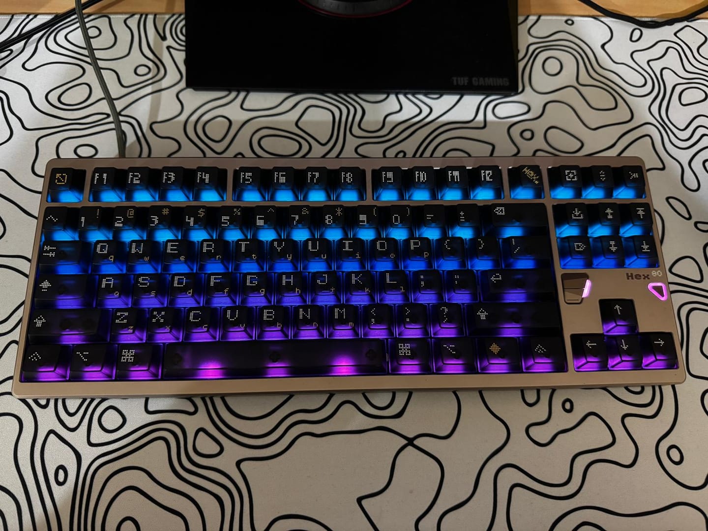 Customer photo review of ATK x QK Hex80 Alüminyum Klavye (Manyetik Switch / HE)