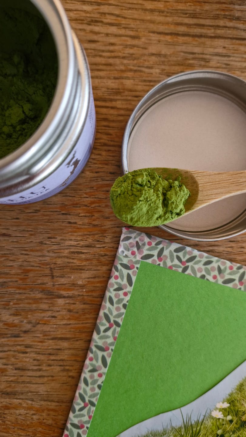 Customer photo review of Teishu Premium Okimi Matcha Bio 30g