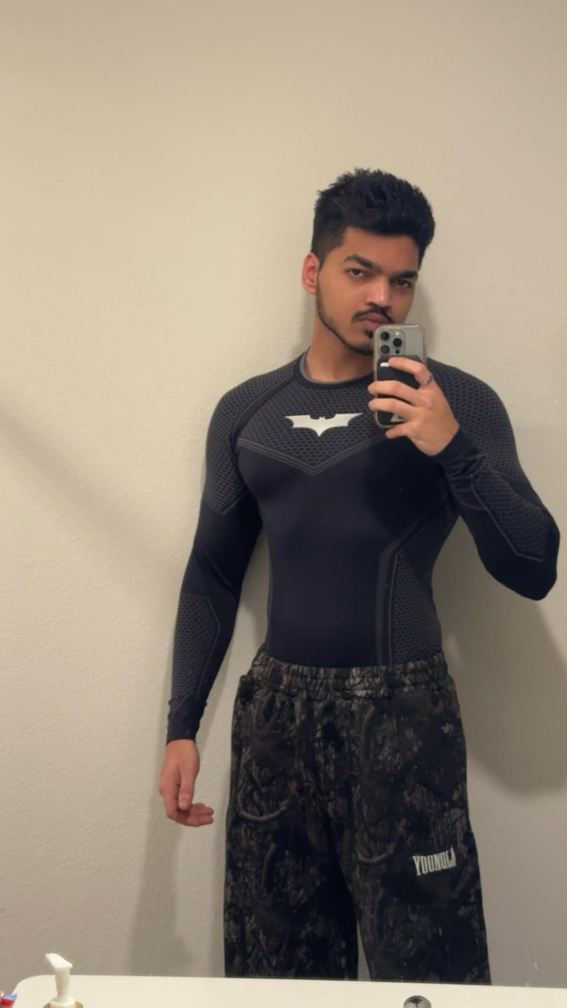Customer photo review of 8004 - Batman Compression Longsleeves