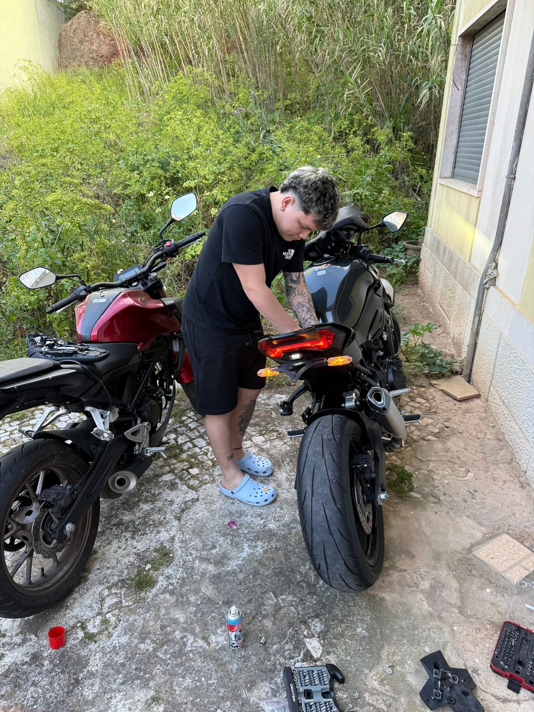 Customer photo review of Tramo Final Slip-On Kawasaki Z900 (2017-2025) Acero Inoxidable