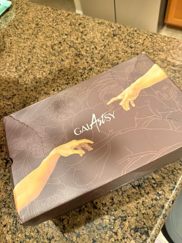 Customer photo review of The Creation of Adam Sneakers