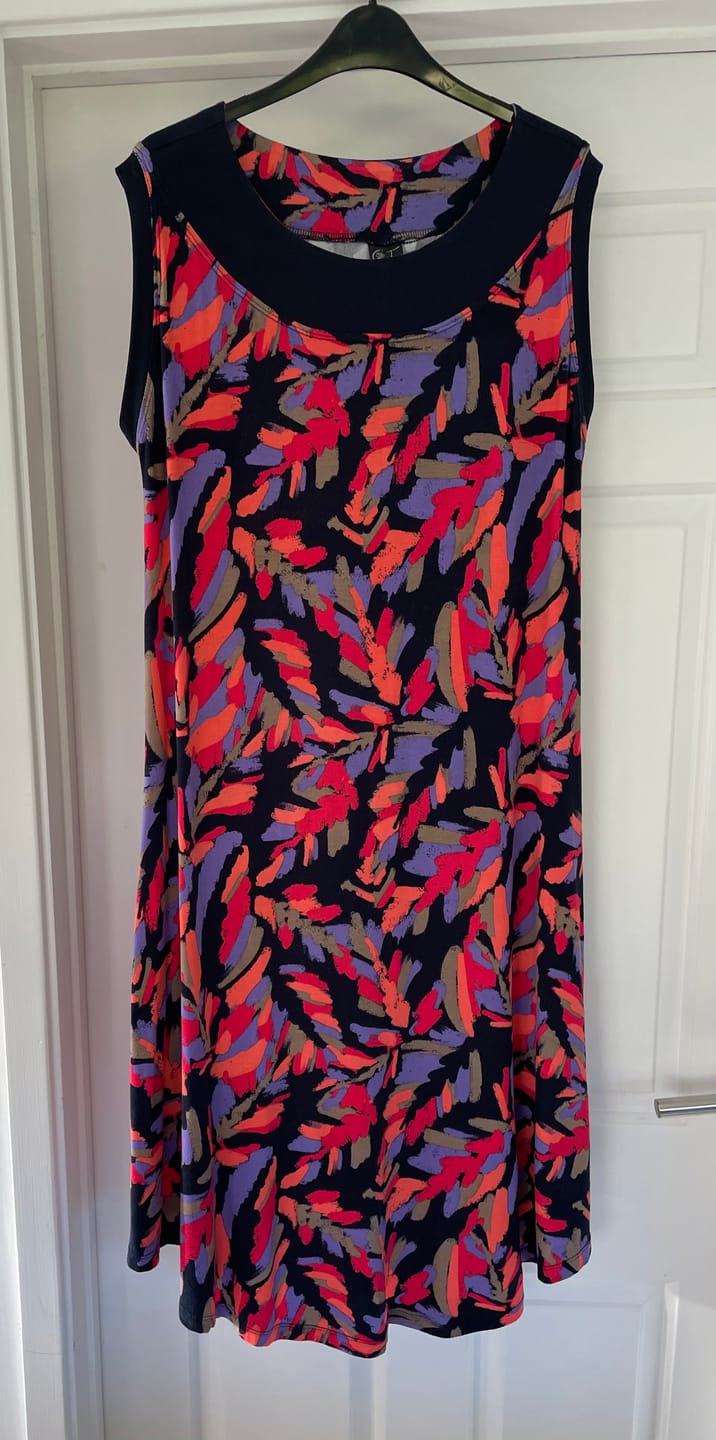 Customer photo review of Painter's Garden Viscose Jersey Fabric
