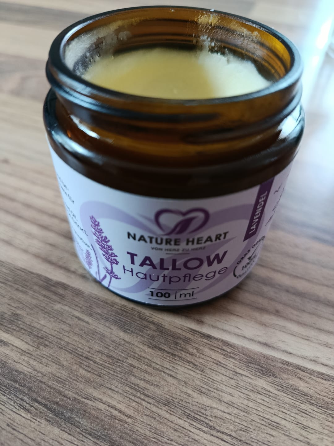 Customer photo review of Tallow Hautpflege Lavendel